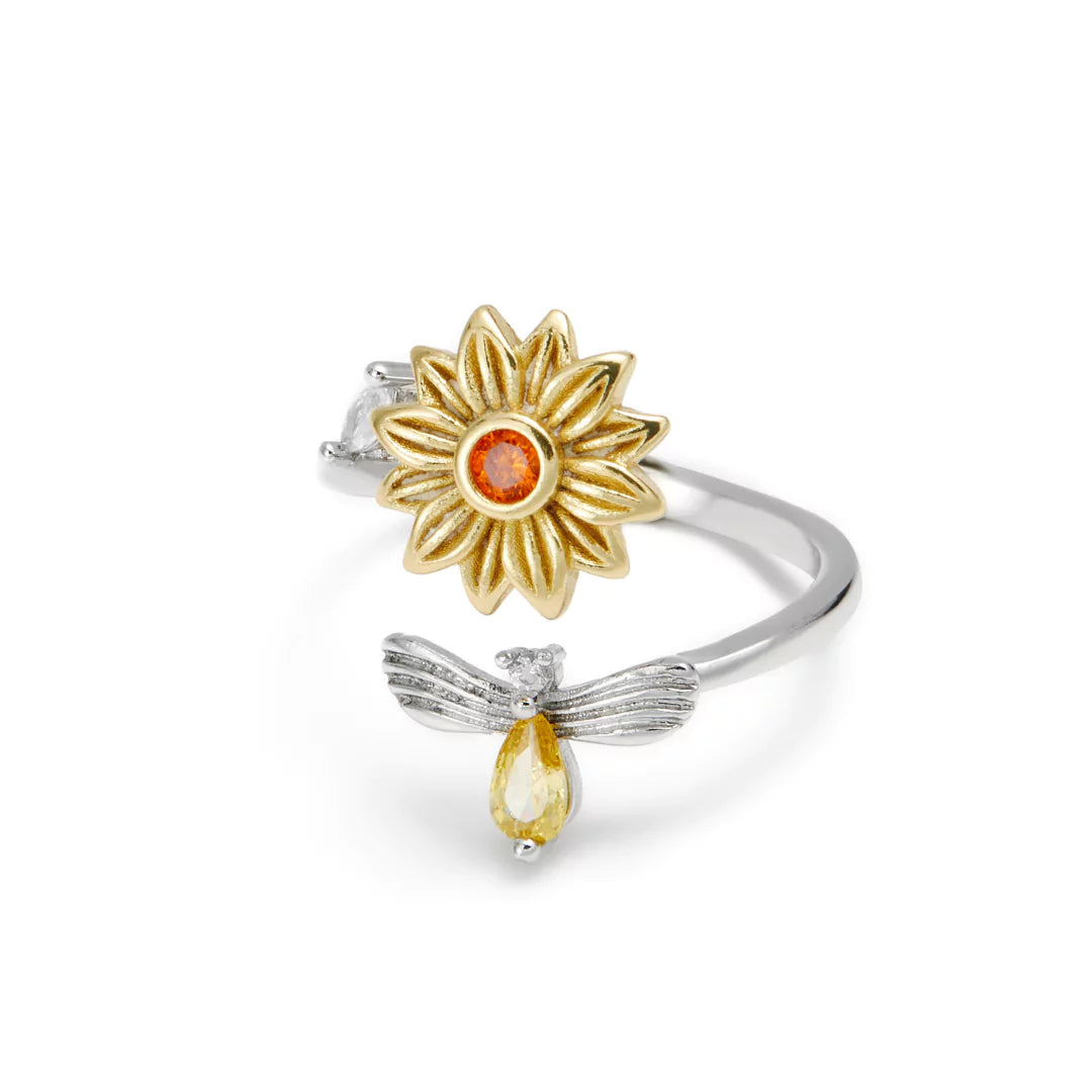 Sunflower - Spinner Ring