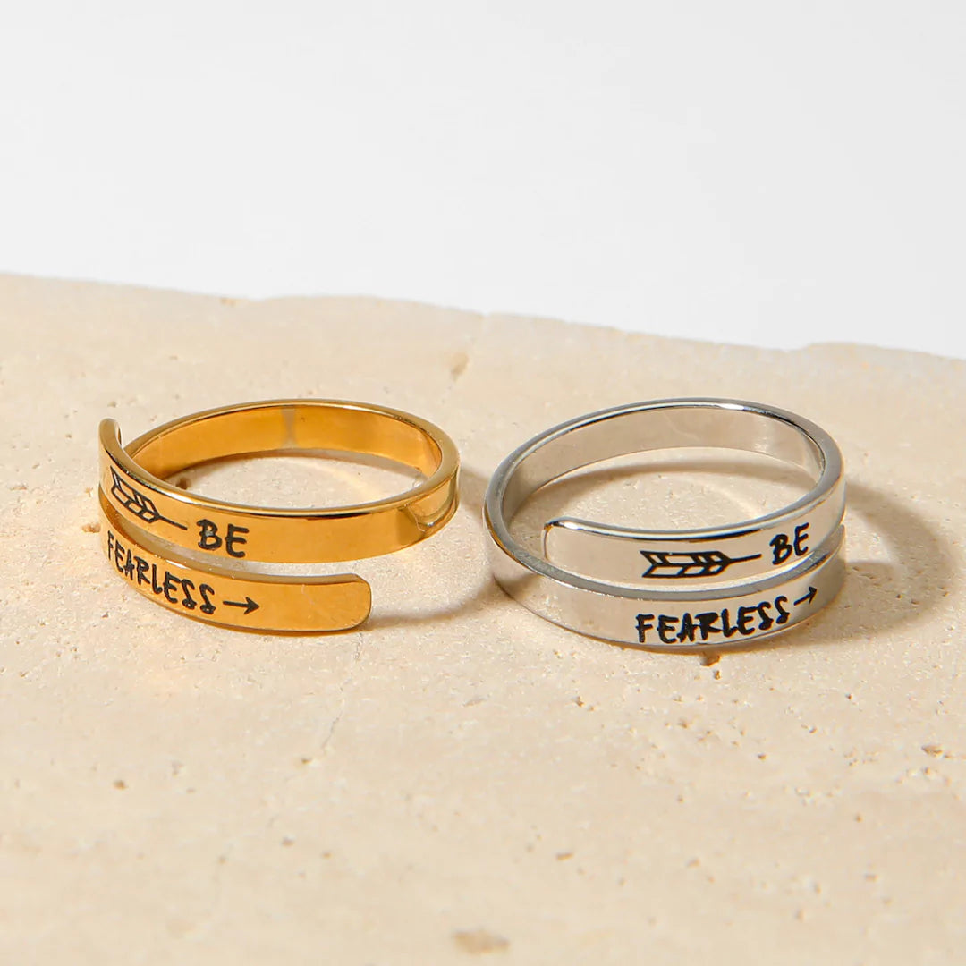 Pray Fearless Ring