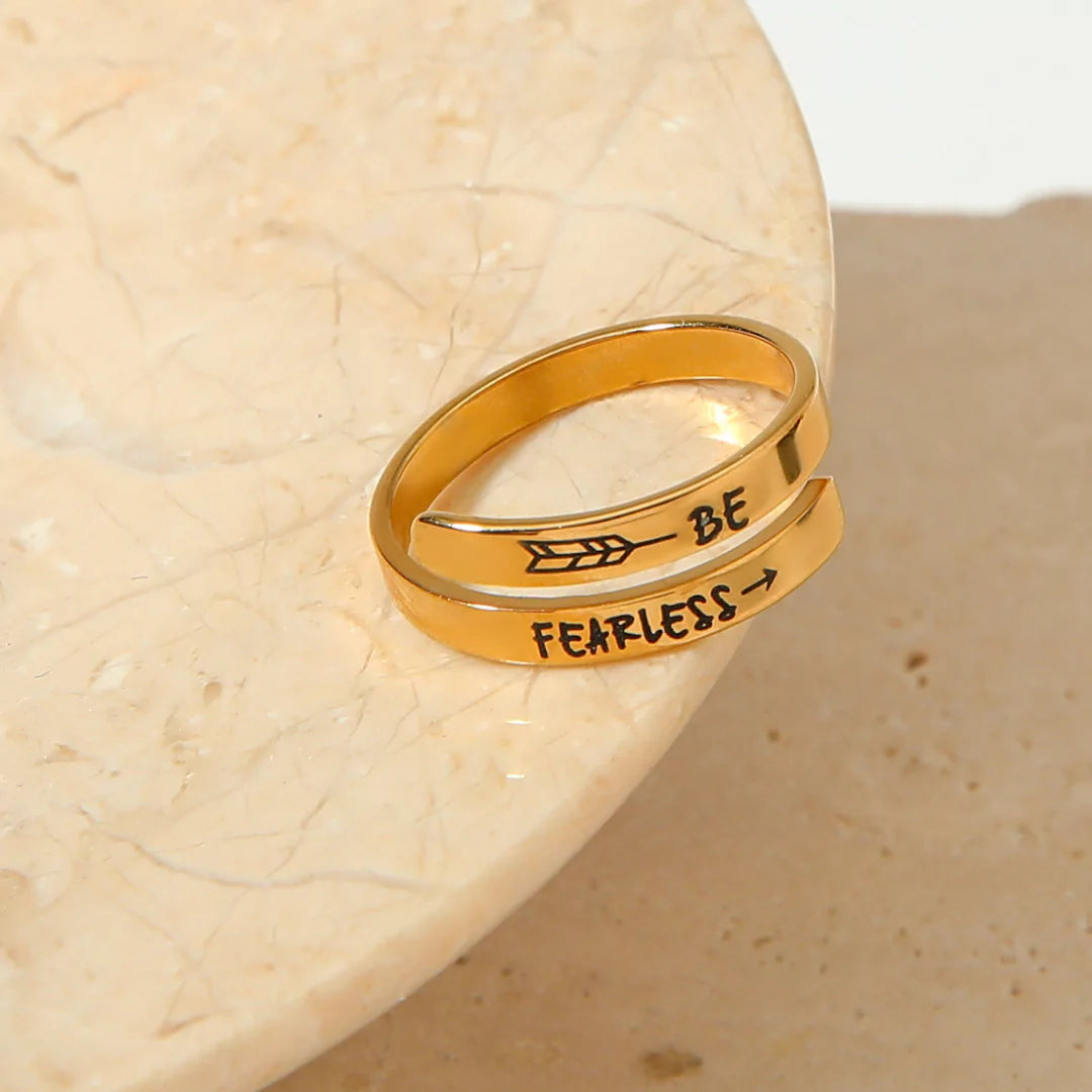 Pray Fearless Ring