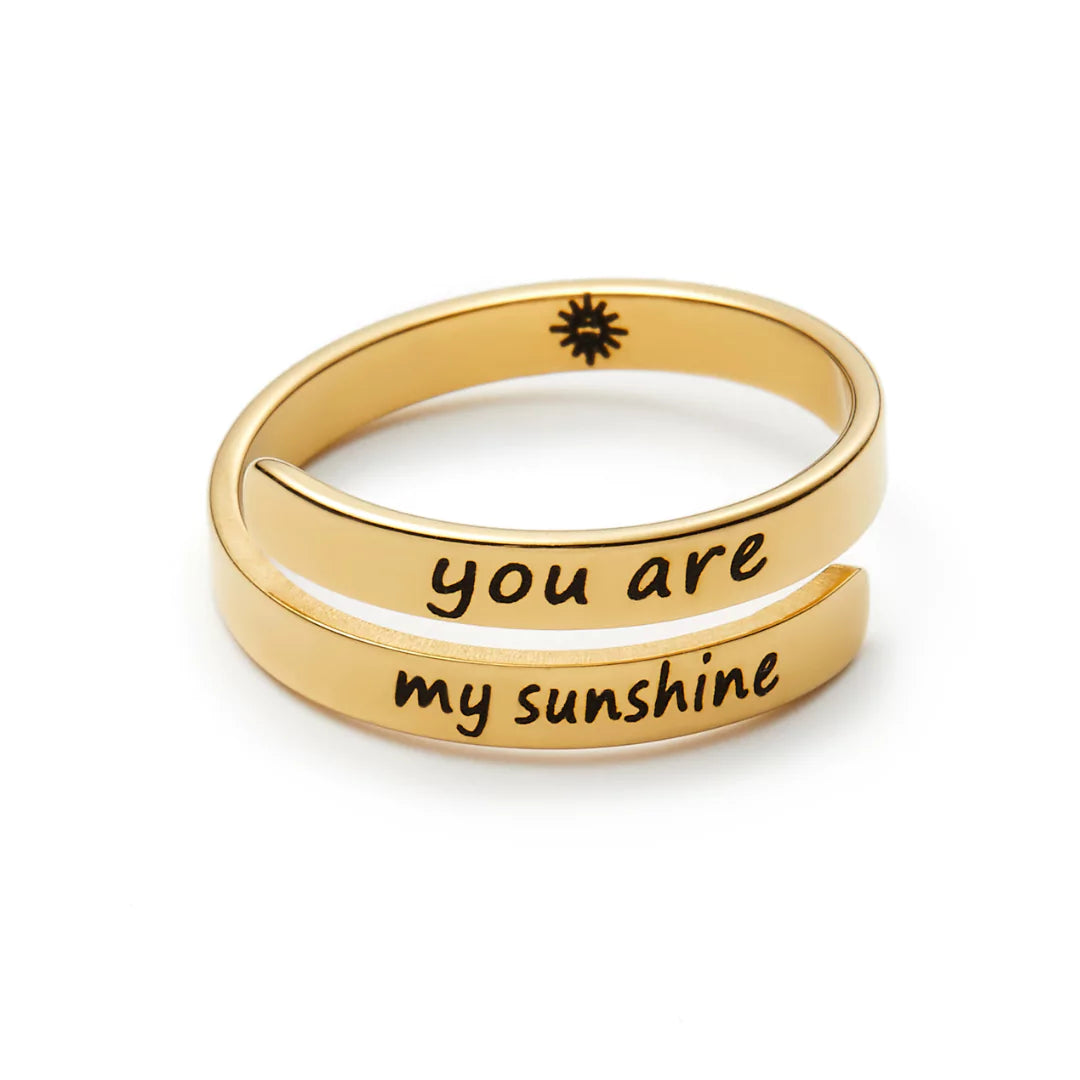 You are my sunshine ring