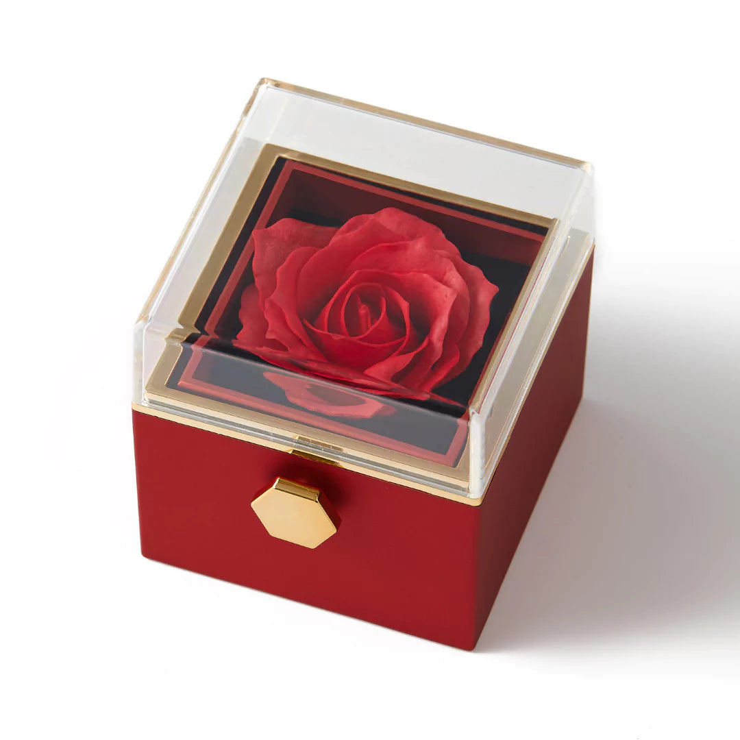 360° Rotatable Rose Box 