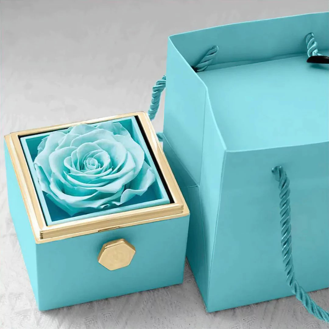 360° Rotatable Rose Box 